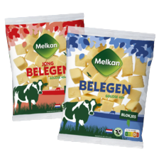 Melkan kaasblokjes